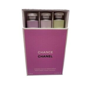 Chanel Fragrance Chance Hand Creams Gift Sets 3x20ML 3x0.7 FL.OZ